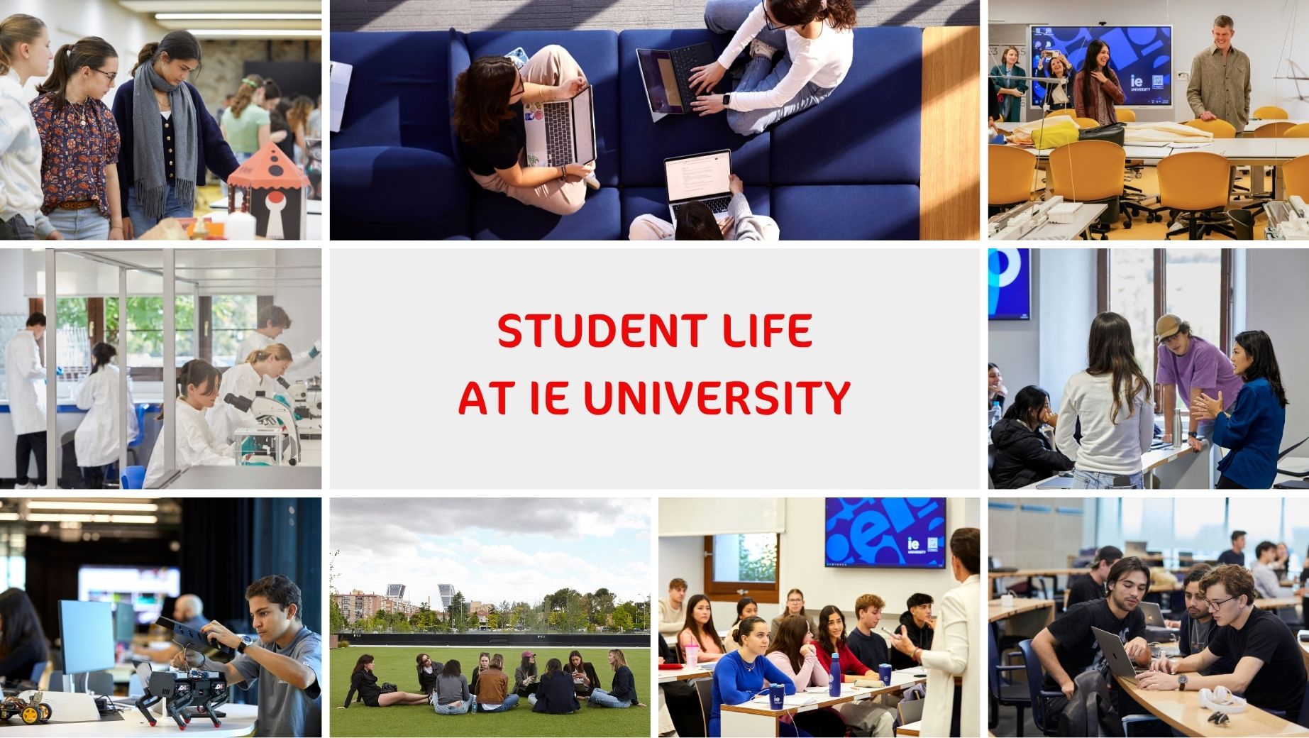 Hoạt động học tập của sinh viên tại IE University