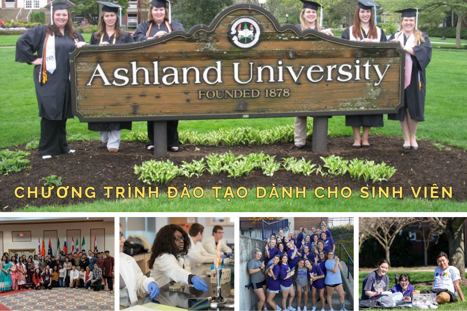 Chương trình đào tạo dành cho sinh viên Ashland University