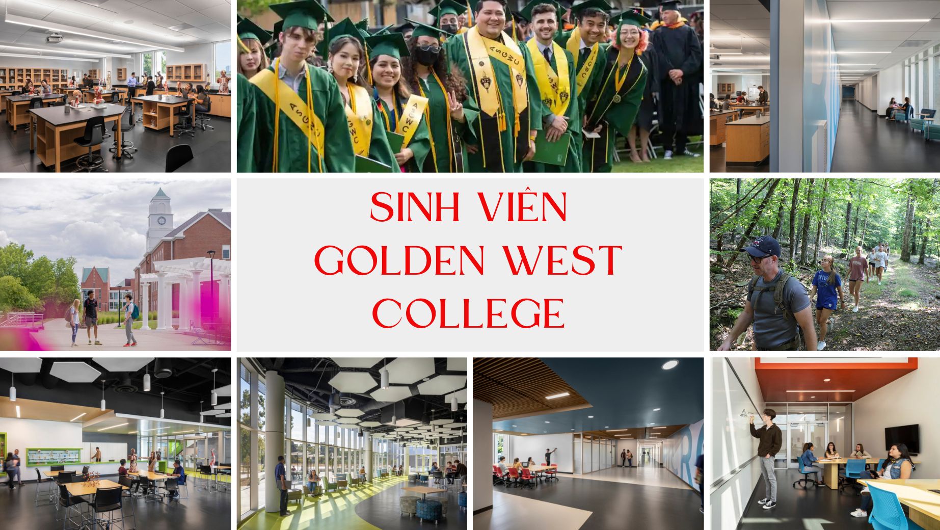 Sinh viên trường Golden West College