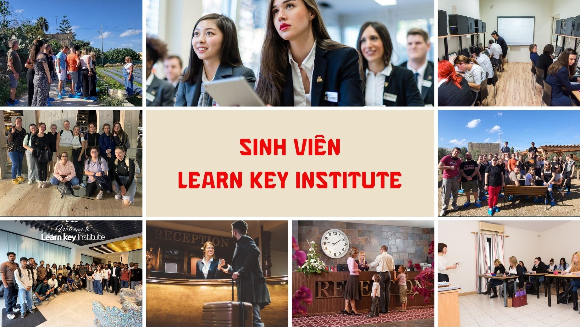 Sinh viên trường Learn Key Institute