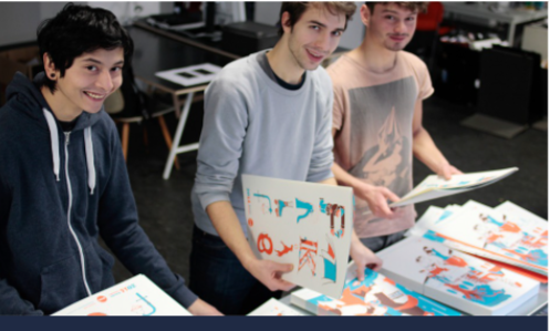 sinh viên Chương trình Cử nhân Nghệ thuật Minh họa tại Đại học Khoa học Ứng dụng Châu Âu (UE)