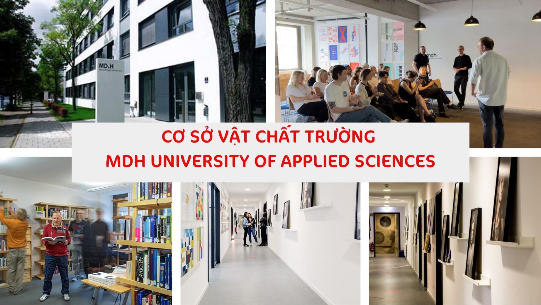 Cơ sở vật chất trường MDH University of Applied Sciences