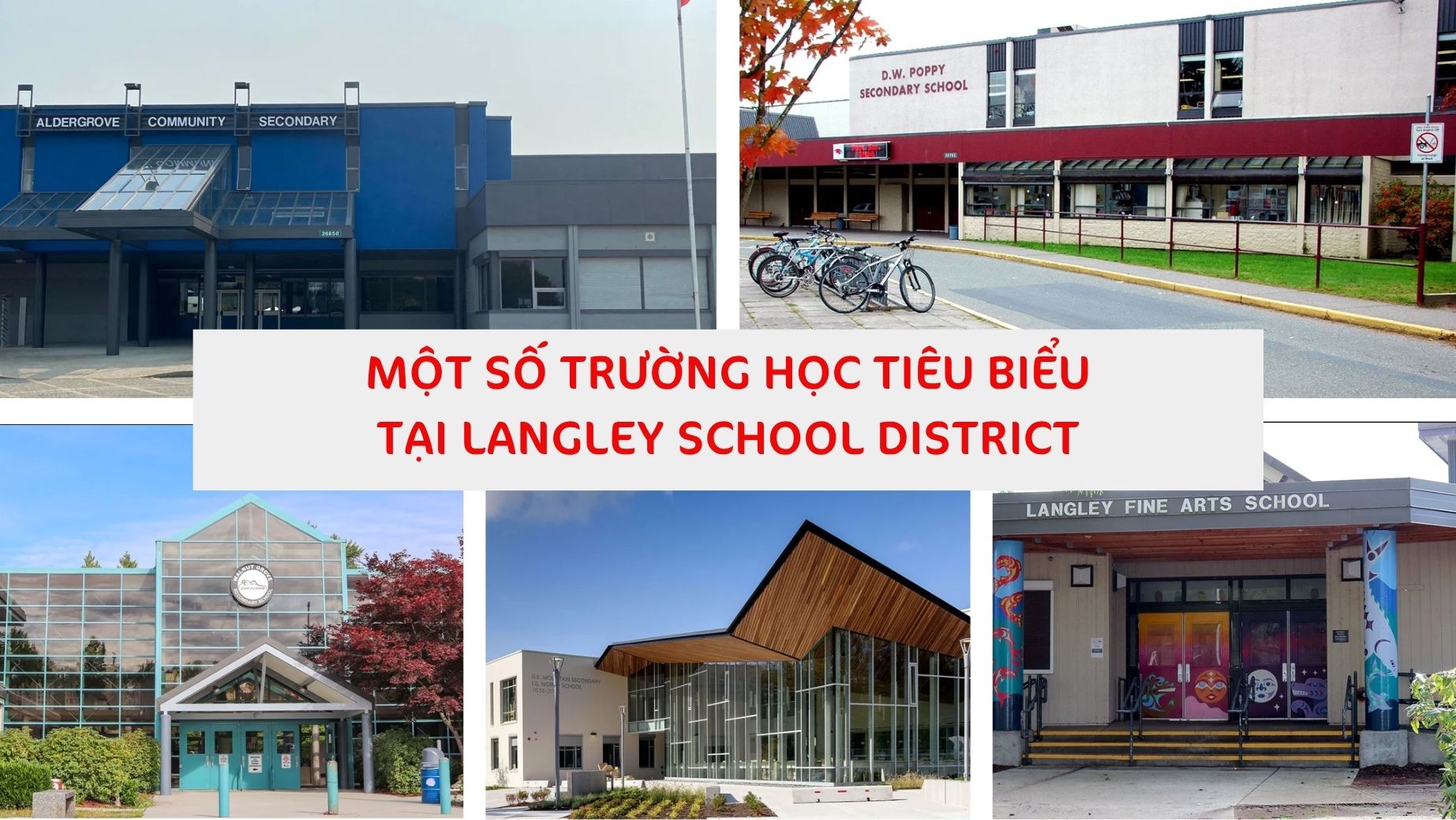 Một số trường học tiêu biểu tại Langley School District 1